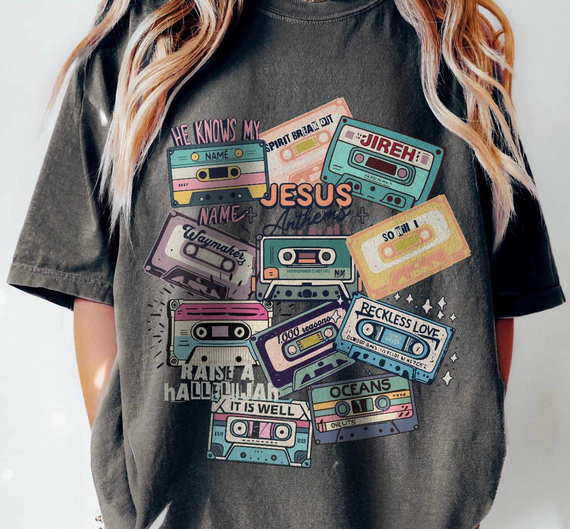 Jesus Anthems Short Sleeve T-Shirt